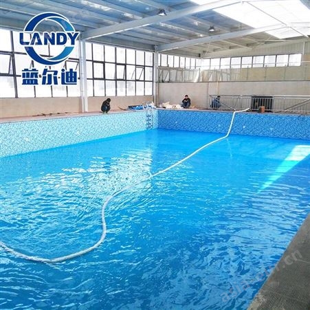蓝尔迪个性化定制泳池装饰胶膜 用于泳池内防水 PVC材料 施工周期短