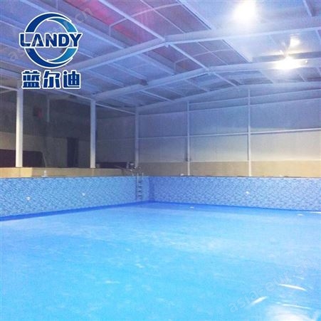 蓝尔迪个性化定制泳池装饰胶膜 用于泳池内防水 PVC材料 施工周期短