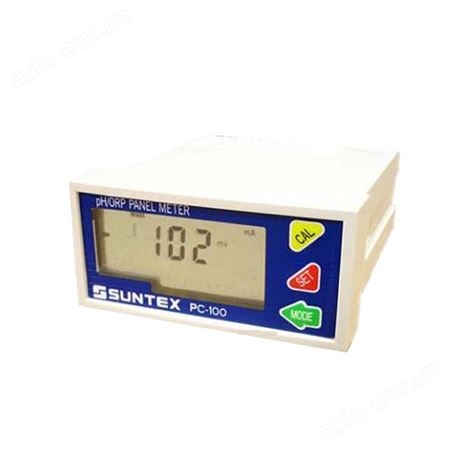 SUNTEX酸度计PC-100工业在线测试仪微电脑pH/ORP变送器/mA输出