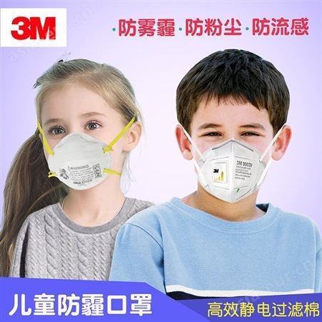 儿童防雾霾3M厂家批发一次性pm2.5 8110S无纺布防尘防护