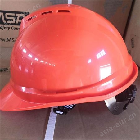 梅思安豪华型安全帽 建筑工地修路 ABS超爱戴 带孔透气安全帽批发