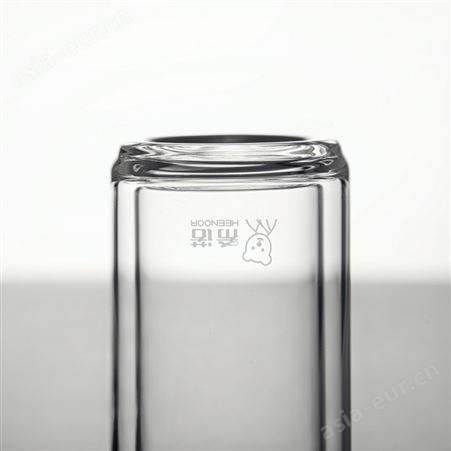 希诺玻璃杯 603单层玻璃杯 定制总代理 成都玻璃杯刻字印字