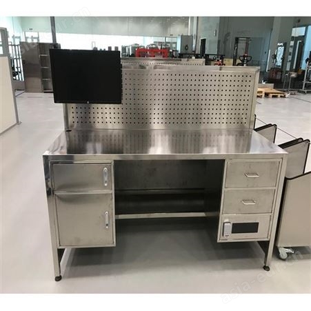 天津不锈钢重型工作台生产厂家华奥西生产定做车间实验室工作台