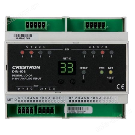 Crestron DIN-AO8 智能灯光模块 控制模块