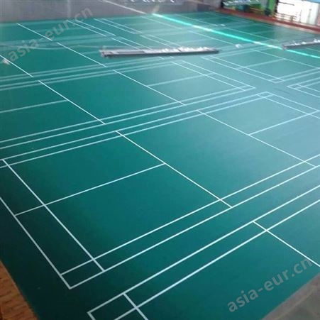 运动塑胶地板 户外兵乓球羽毛球篮球场健身房私教室内卷材地胶厂