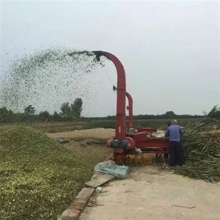 多功能畜牧养殖草料切草机  干湿两用铡草机 秸秆铡段机性能优势