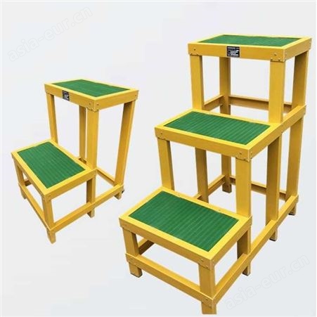 宏固电气绝缘高低凳HG-JYD配电室用可移动型高低凳 优质玻璃钢加固高低凳厂家