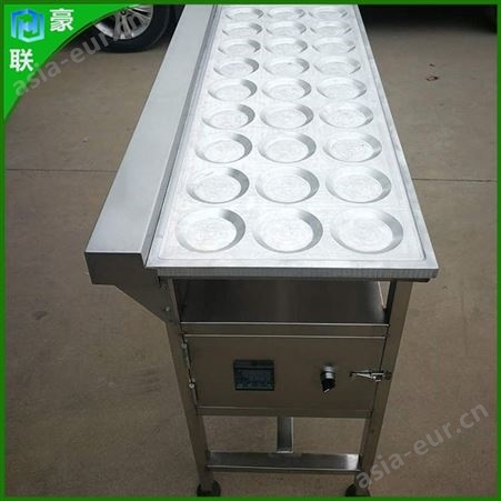 半自动煎蛋机形状可定制 电加热煎荷包蛋机器不粘锅 小型煎蛋设备