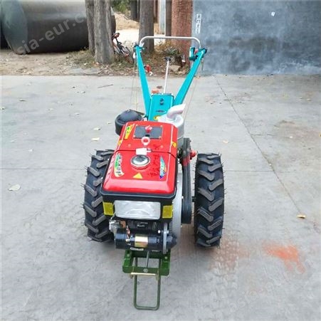 农用手扶车 小型两轮拖拉机 单缸柴油机手扶车配套旋耕开沟机