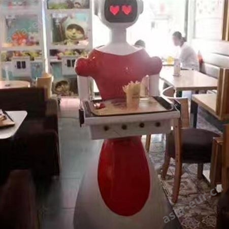 智能送餐机器人小蛮腰参数 卡特送餐机器人效果