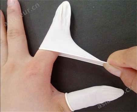 无尘室耗材系列 米白乳胶手指套