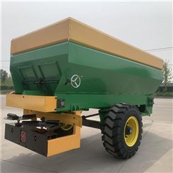 牵引式大型农用撒肥机   有机肥抛撒车  锐捷2FGB-YD